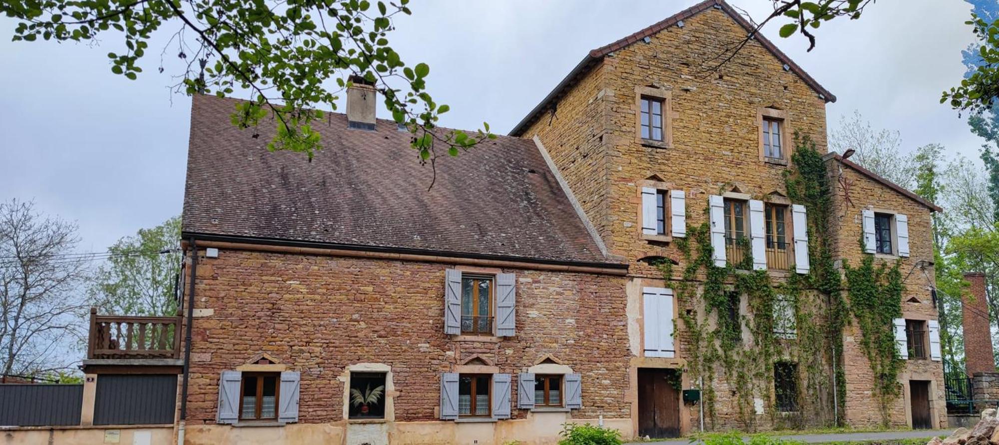 Le Moulin De Chazelle Bed & Breakfast Cormatin Exterior photo